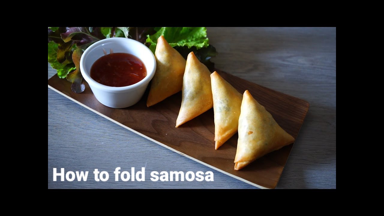 How to fold Samoussa perfectly at home | Samoussa recipe | 365 recipe cooking
