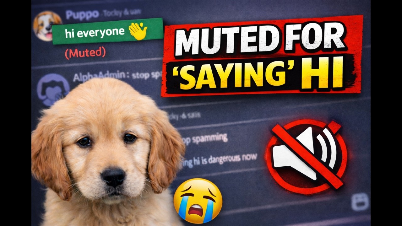 I Got Muted for Saying Hi…