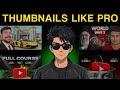 How to make professional thumbnails on mobile (Easy)| mobile se thumbnail kese banae
