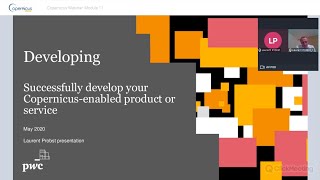 DIY! Module 11 - Developing: Successfully develop your Copernicus enabled product or service