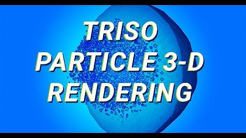 TRISO Particle 3-D Rendering