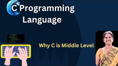 Why C is Middle level language ? | C Programming in telugu #2 #cprogramming #clanguage #programming