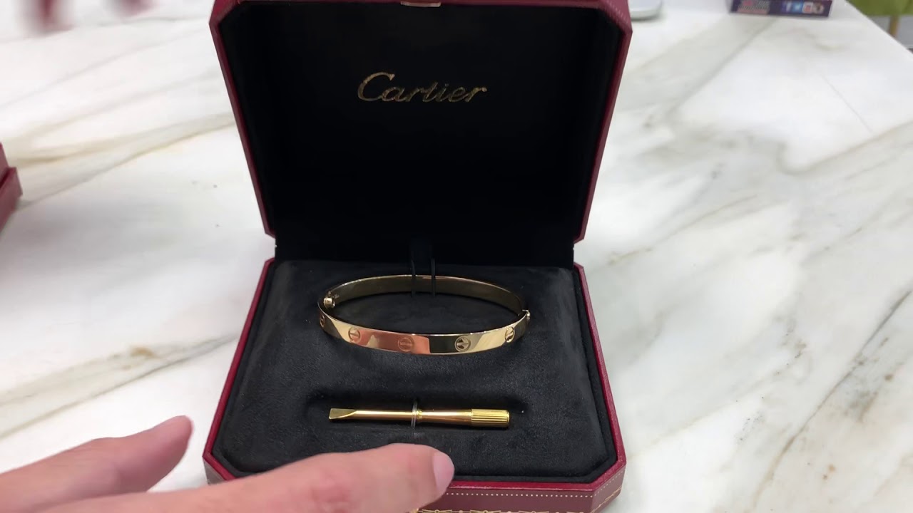 real vs fake cartier love bracelet box