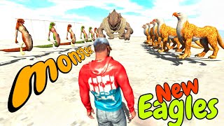 NEW BIG MONSTER EAGLE UPDATE 🦅🦅 IN INDIAN BIKES DRIVING 3D 🔥💯😱