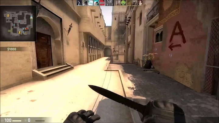 CS GO Ace on Eco Round - Mirage