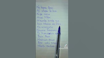 Thumbnail of pawa book lyrics by mbosso part 1 road to 10k subscriber