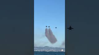 Blue Angels Solos slow pass with IMAX camera