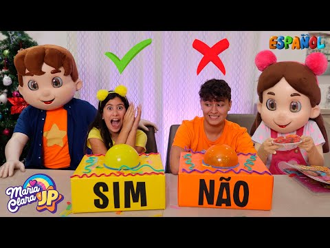 Desafío del SÍ o NO con María Clara y JP