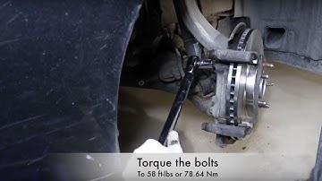 How to replace front brake pads and rotors on Lexus IS250 2006-2012