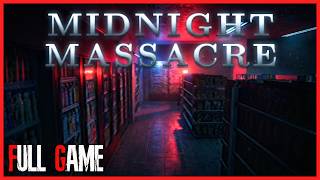 Midnight Massacre – Full Game Walkthrough | No Commentary | Horror Game | 4K