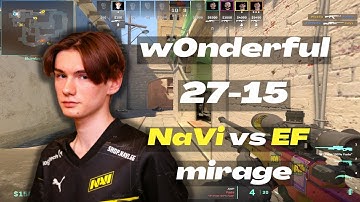 NaVi w0nderful (27-15) vs EF (mirage) | PGL CS2 Major Copenhagen 2024 #cs2 #demo
