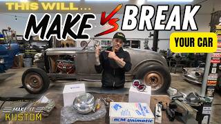 WHAT DO YOU THINK?  Mounting Headlights, Tail lights, Shocks, & MORE! Model A Roadster