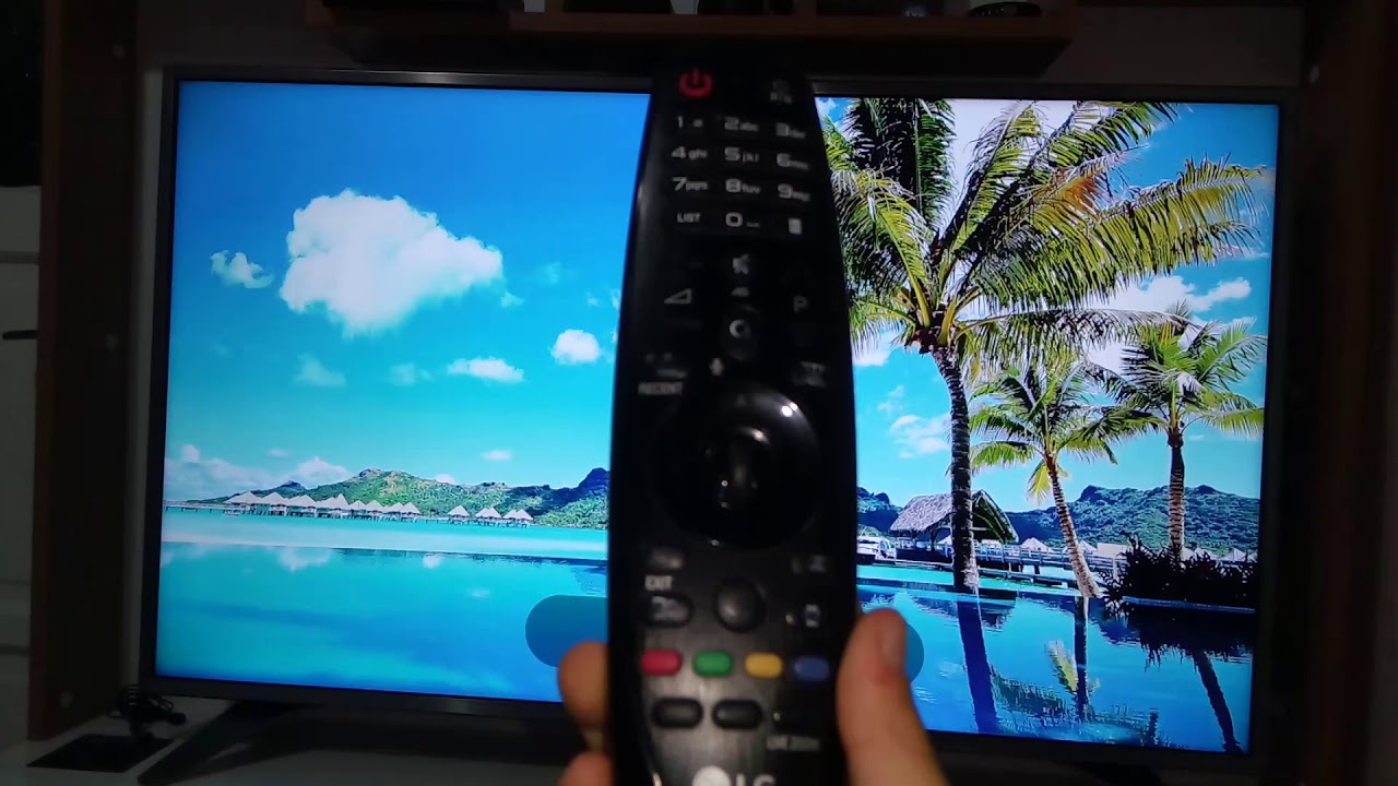 Lg 2018 Magic Remote An Mr18ba Youtube