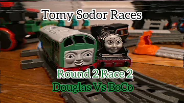 Tomy Sodor Races | Round 2 Race 2 | Douglas Vs BoCo