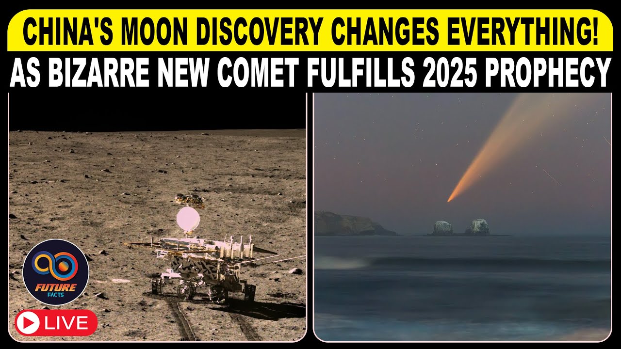 🔴LIVE China's Moon Discovery Changes Everything! As Bizarre New Comet
