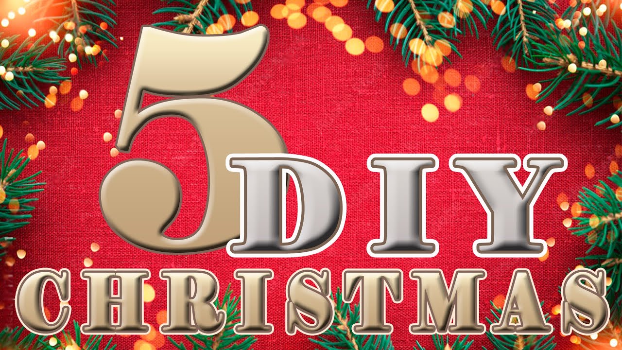 Best Christmas Craft 🎅 5 IDEAS 🎅 Affordable Christmas Decorations 🎄 DIY Christmas Craft Ideas