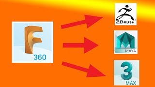 How to export obj files from fusion 360 (MAYA,3DSMAX,ZBRUSH)