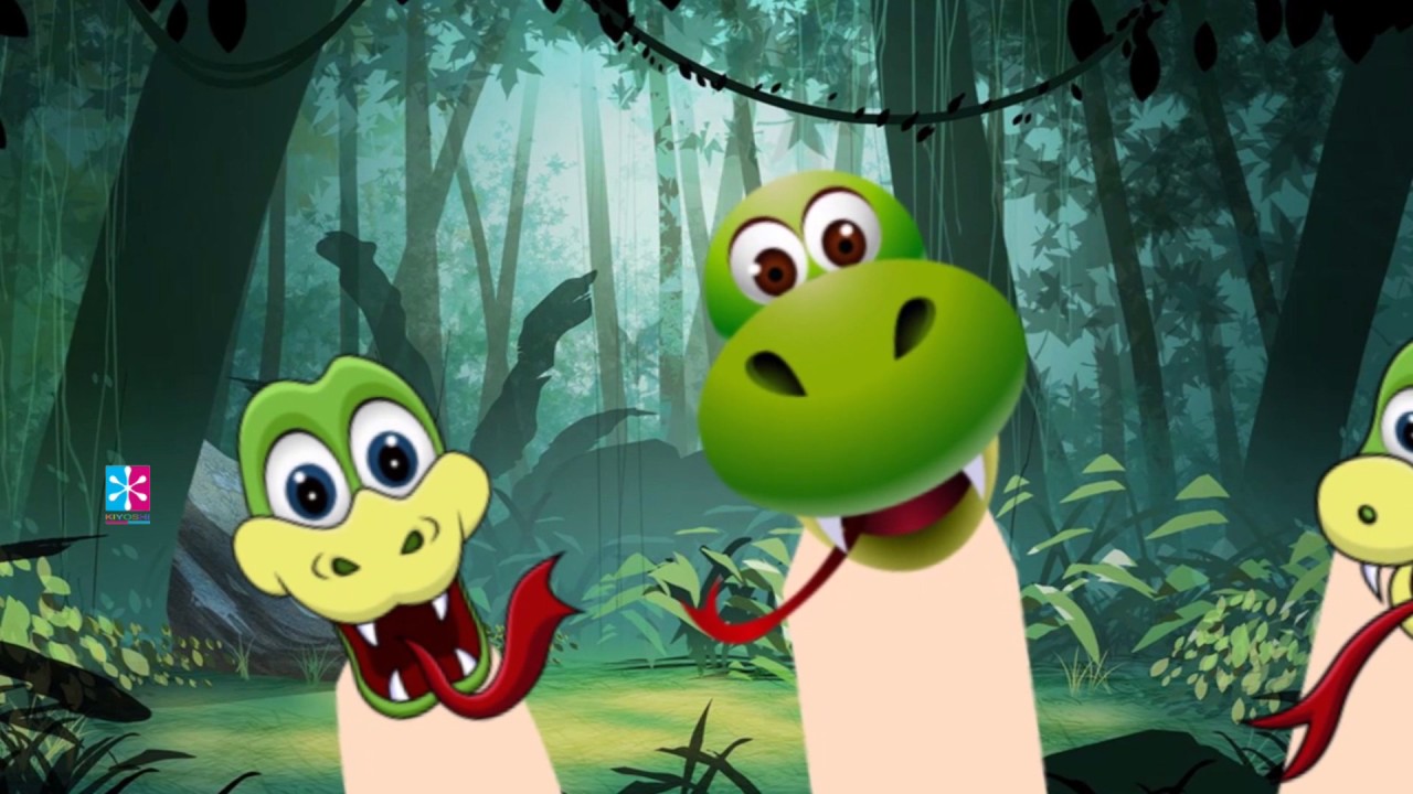 Snake Finger Family Song | TV Nursery Rhymes For Children - YouTube