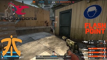 Fnatic vs Mousesports - Flashpoint 3 | CSGO HIGHLIGHTS