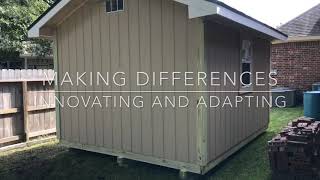 Shed 10x12x8