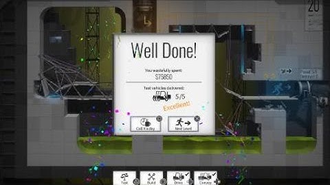 Bridge Constructor Portal Level 20