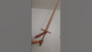 I Made A Great Sword Out Of Cardboard #swordmaking #diy #fyp
