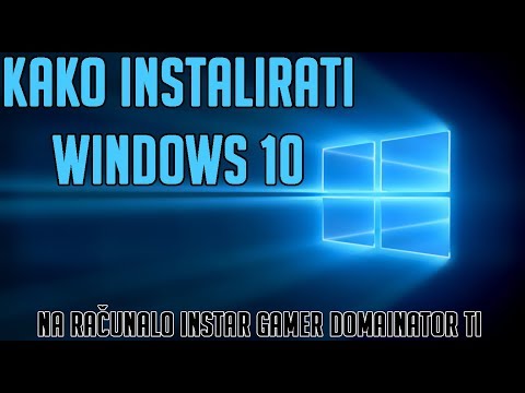 Video: Kako Instalirati Windows Na Novo Računalo