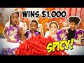 LAST TO STOP EATING SPICY TAKIS WINS $1,000