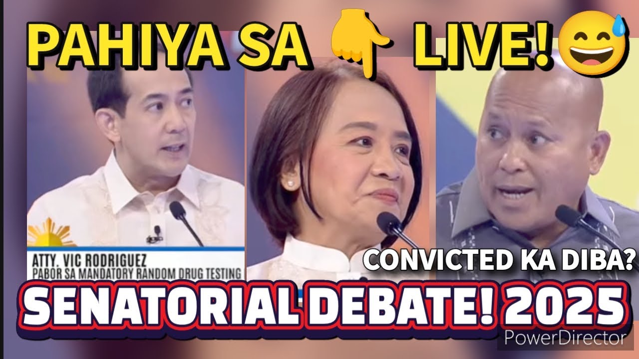 SEN. BATO HARAPANG NASUPALPAL SI CASTRO! SENATORIAL DEBATE 2025 👊🇵🇭