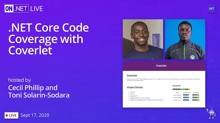 On .NET Live - .NET Core Code Coverage with Coverlet