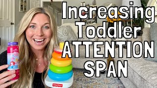 HOW TO INCREASE A CHILD'S ATTENTION SPAN AT HOME: Speech Therapy Activities to Improve Attention