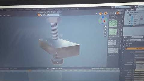 Nut and bolt animation in Blender 2.9