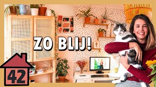 M'N KANTOOR HELEMAAL AFMAKEN! + OFFICE TOUR 😍🌿 🏠 Verhuisvlog #42 | Boncolor 1218