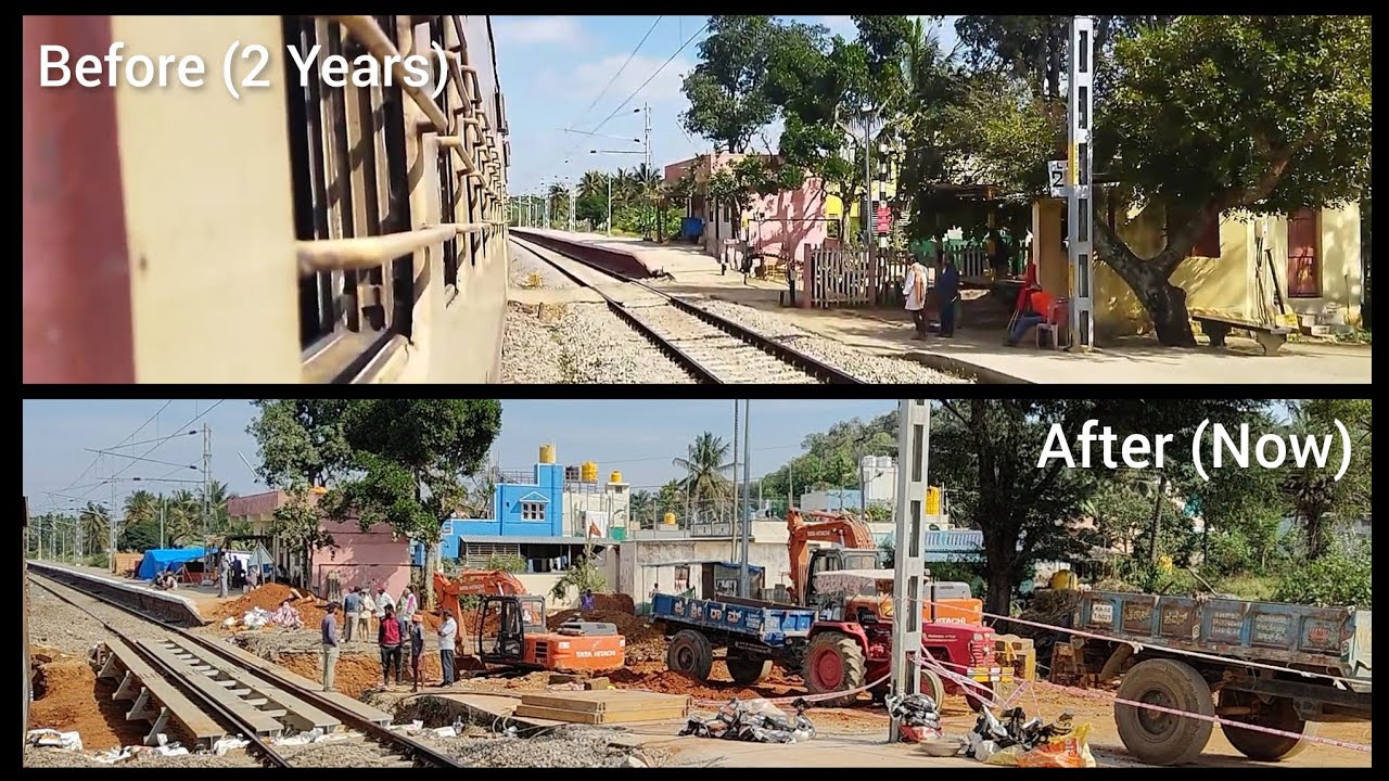 LC-28 Dobbspete Gate is no more now 🥺 | SBC- TK Section | INDIAN RAILWAYS. 