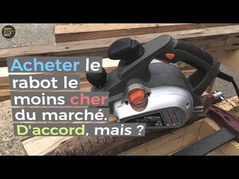 Vidéo: Comment choisir un rabot électrique ? Spécifications, prix, avis