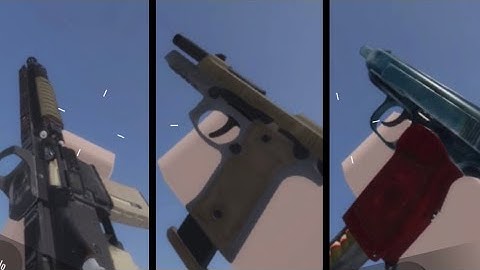 Call of Duty : Modern Warfare Reload Animations in Roblox