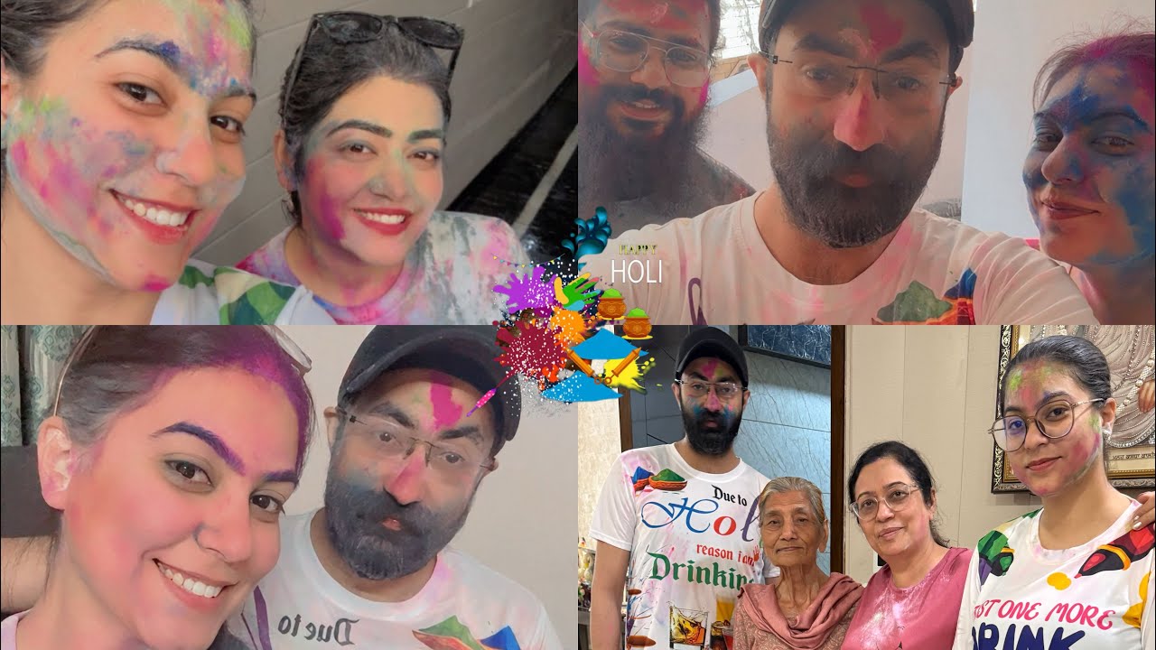 our 1st holi💦