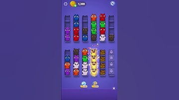 Kitty Sort: Twisted Tails Level 29 | Funny Games