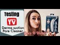 AS SEEN ON TV REVIEW | DOES IT WORK?| DERMA SUCTION BLACKHEAD AND PORE CLEANING TOOL