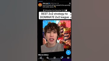 DOMINATE 2v2 league with this strategy🐺🔥#clashroyale #clash #jynxzi #gaming #megaknight #supercell