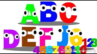 Alphabet And Numbers Song Tv6 Junior Creatures Nursery Rhymes