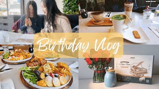 「VLOG」day before my birthday, catch up brunch, friendship talk