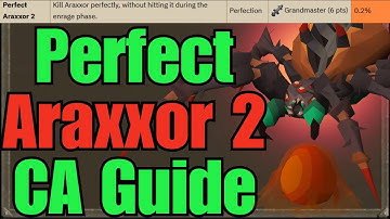 Perfect Araxxor 2 Combat Achievement Guide / Walkthrough