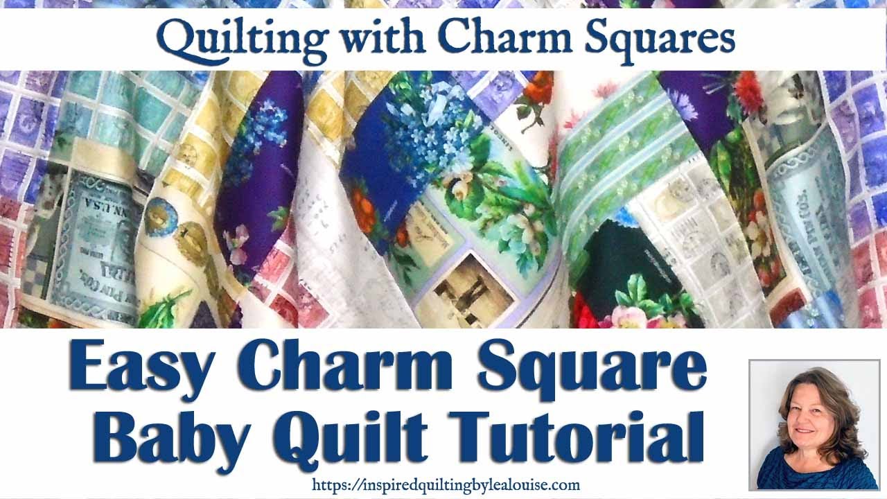 Super Quick 5 Inch Charm Square Quilt with Free Pattern 