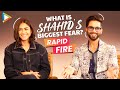 HILARIOUS: Shahid & Mrunal’s FUNNIEST rapid fire on Jersey, Virat, M.S.Dhoni, Nepotism