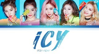 ITZY - ICY (있지 - ICY) [Color Coded Lyrics/Han/Rom/Eng/가사] chords