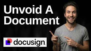 How To Unvoid A Document In DocuSign (2026 Easy Guide) Profile