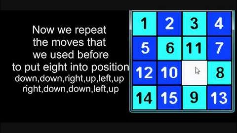 Easily complete 15 Slide Puzzle