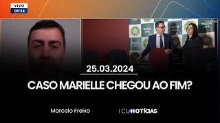 Marcelo Freixo comenta a prisão dos mandantes do assassinato de Marielle Franco