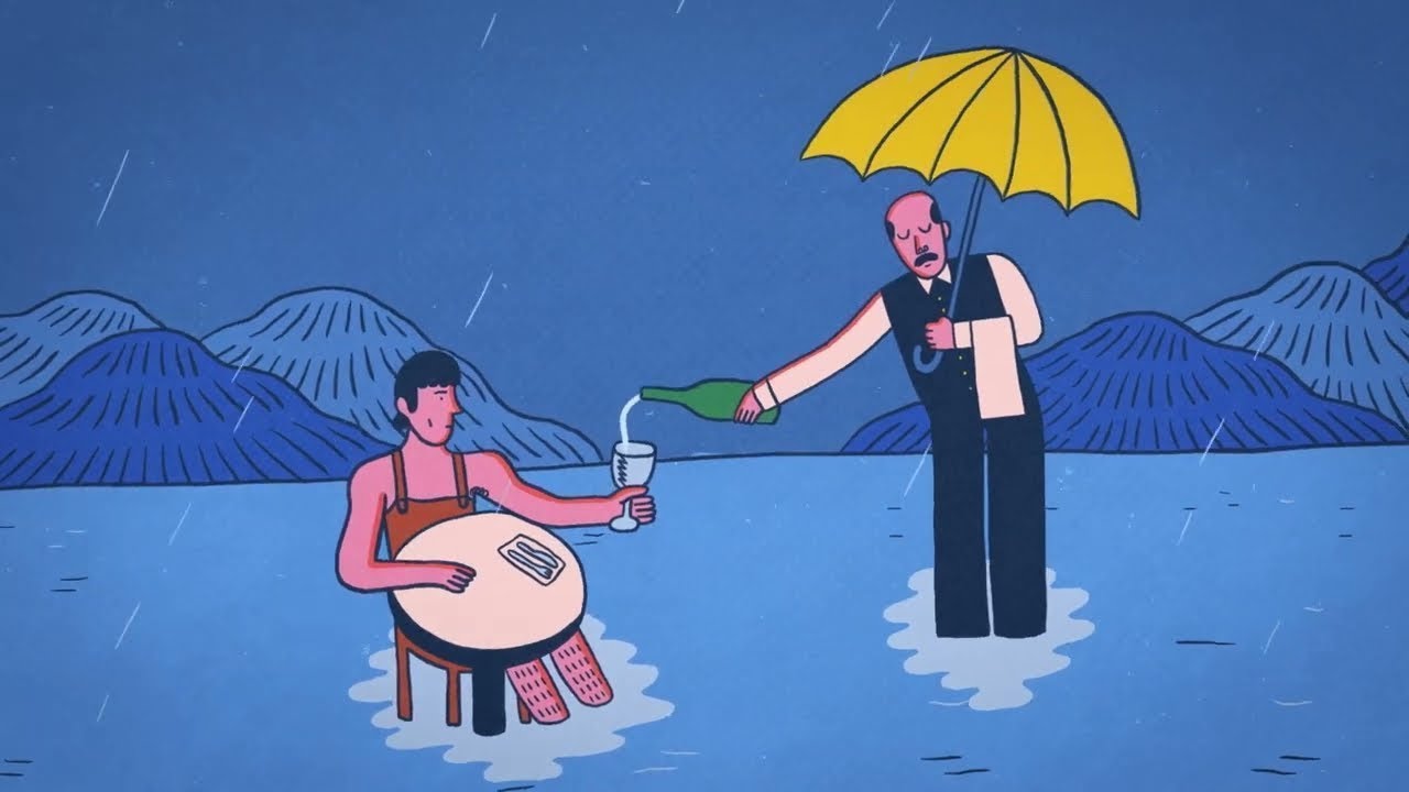 Clay and Friends - Ce n'est que de l'eau ft. Louis-Jean Cormier (Lyrics video)